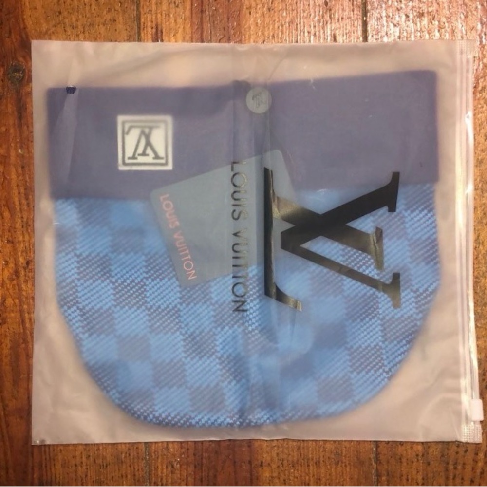 Louis Vuitton Blue Patterned Hat - image 4